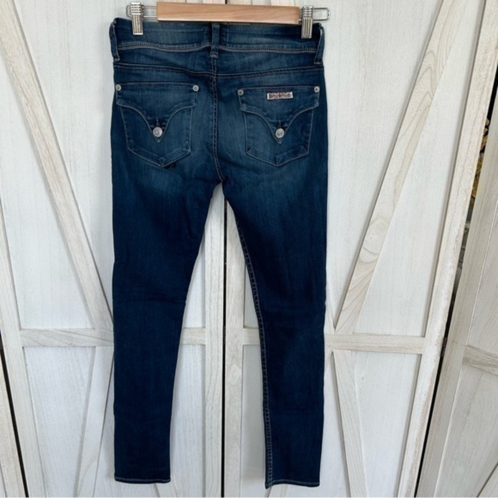 💋Hudson cargo pocket blue jeans 👖 26